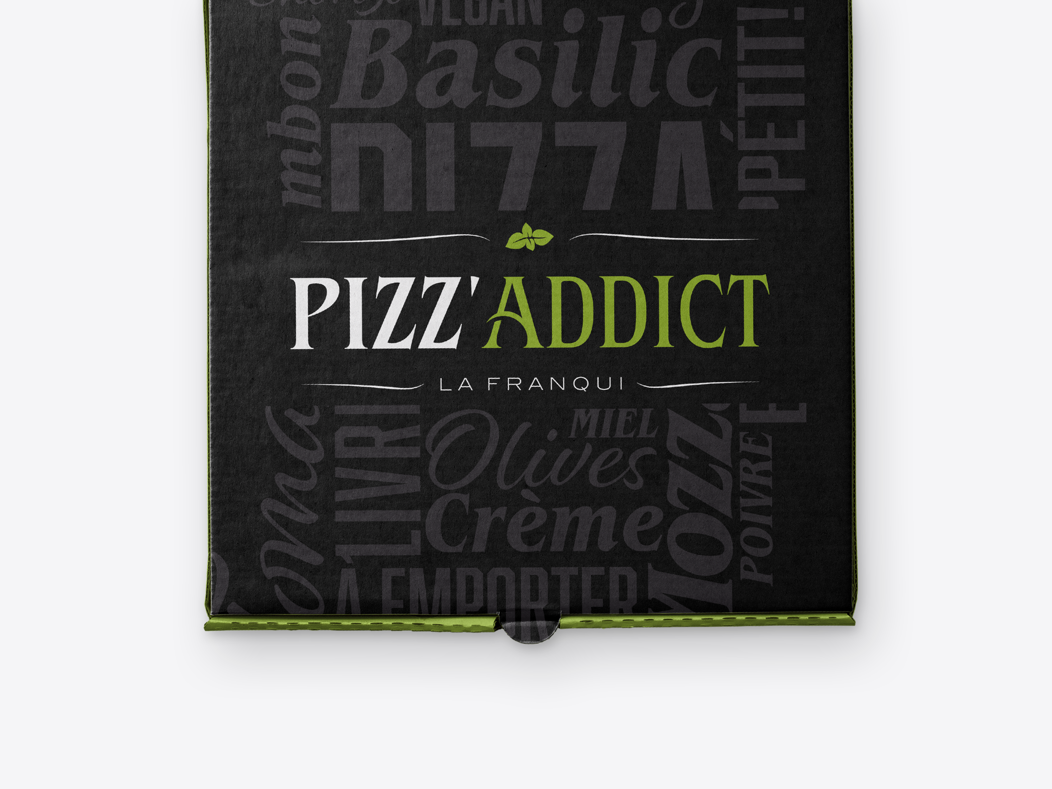 Mathieu Poirette – Création packaging pizza à Crans-Montana, Sion, Valais
